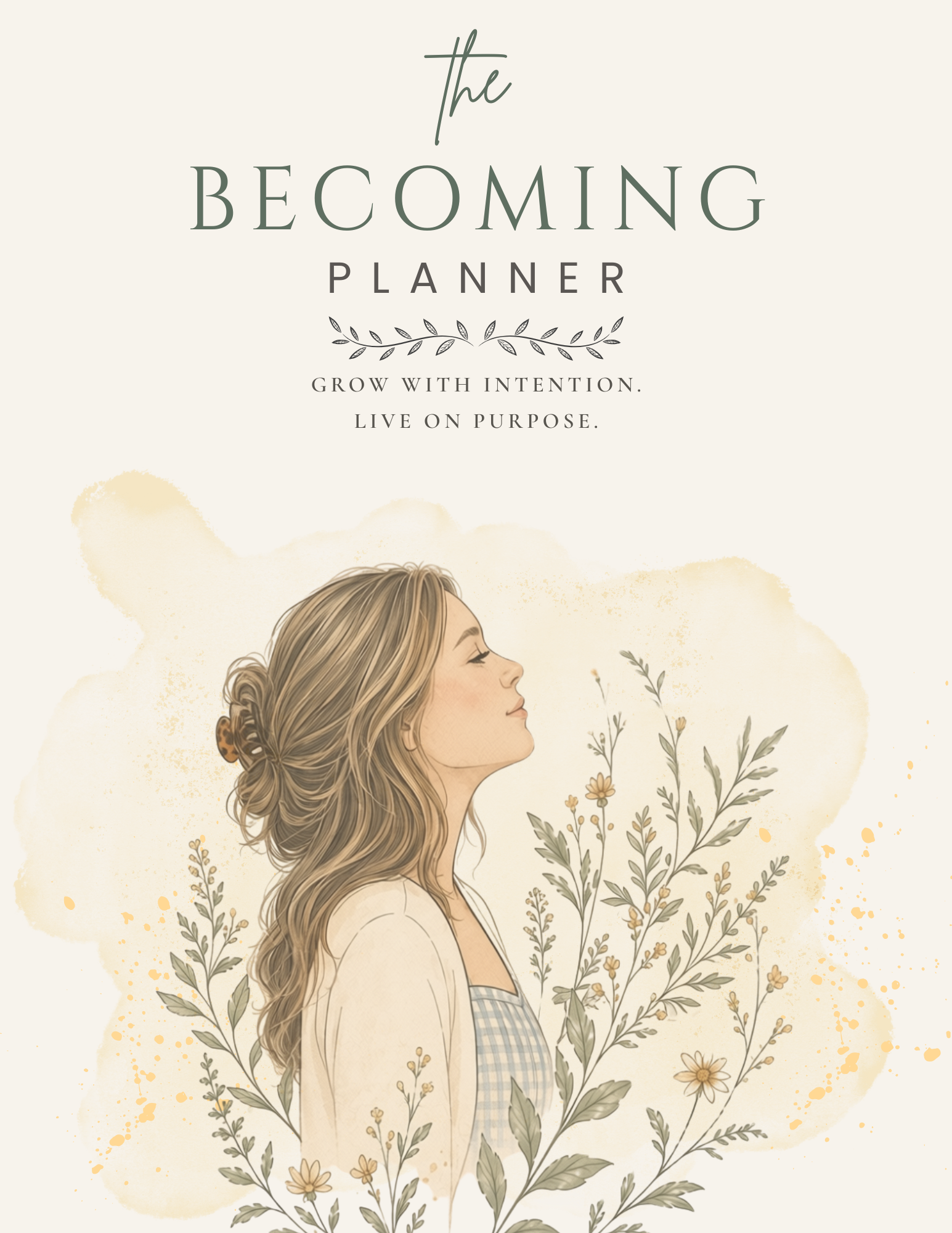 The Becoming Planner cover concept