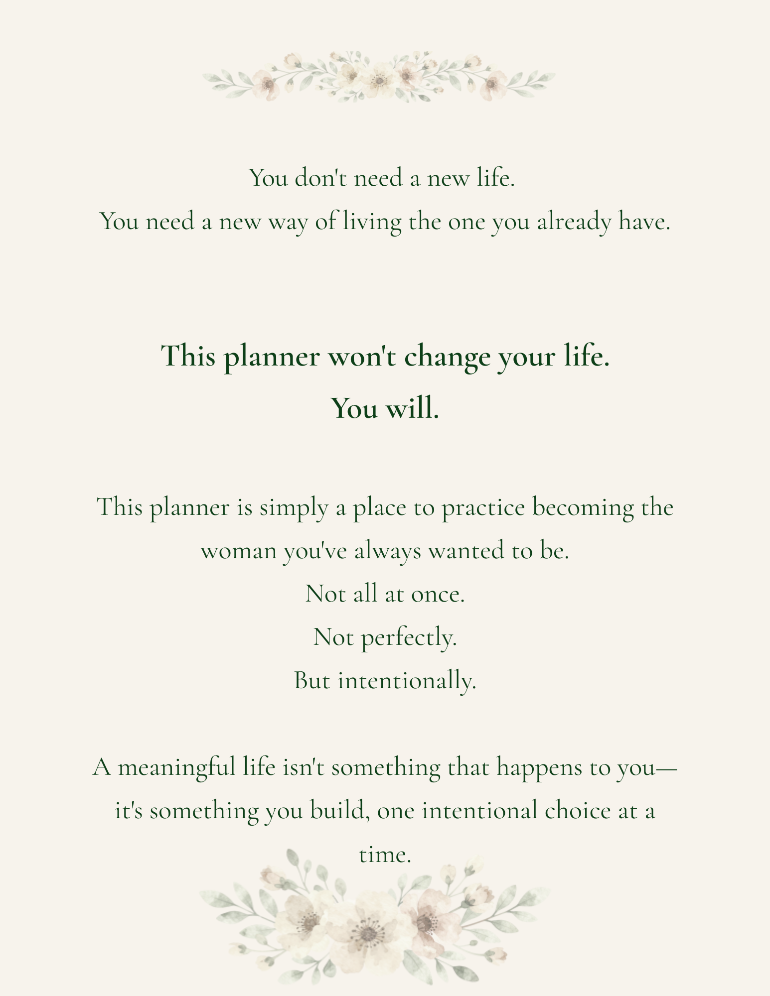 Becoming Planner philosophy page